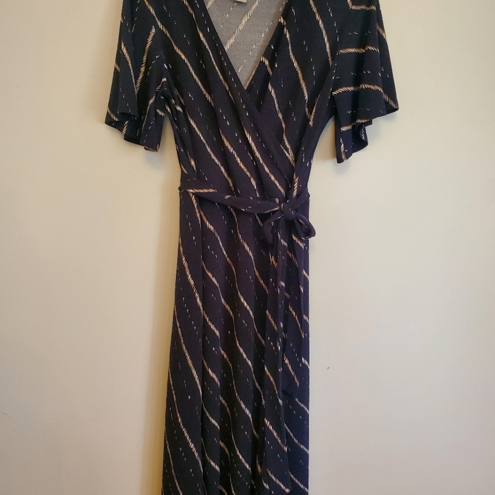 H&M wrap top dress size M